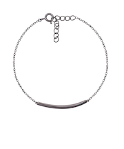 ブレスレット メンズ シルバー シルバー925 バー デザイン シンプル おしゃれ