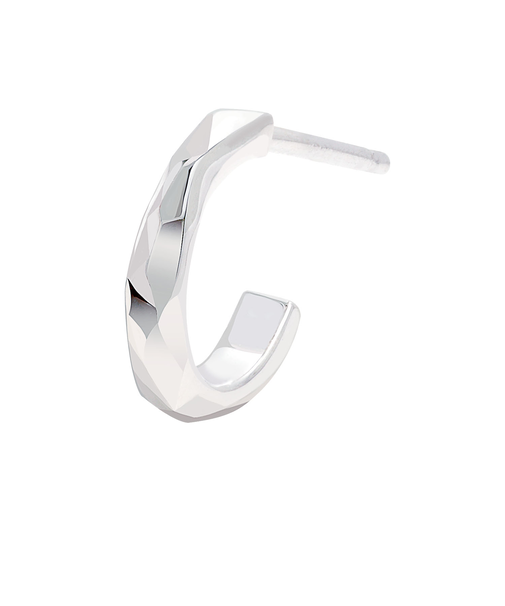 ピアス レディース ハーフ フープ ユニセックス レディース シルバー925 シルバーピアス アクセサリー