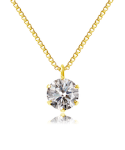 ダイヤモンドネックレス ダイヤモンド 一粒 0.3ct ソリティア プラチナ PT900 ゴールド K18 18金 ベネチアン