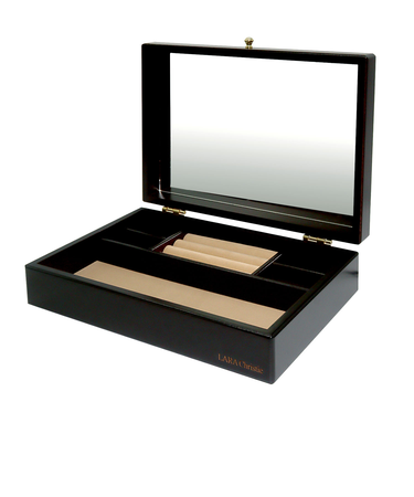 ジュエリー ボックス 木製 アクセサリー ボックス 宝石箱 収納 1段 大容量