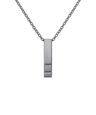 ネックレス メンズ シルバー シルバー925 ブランド バーデザイン 男性用 誕生日プレゼント