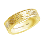 ピンキーリング レディース シルバー925 シルバー アンティーク風デザイン 幅広