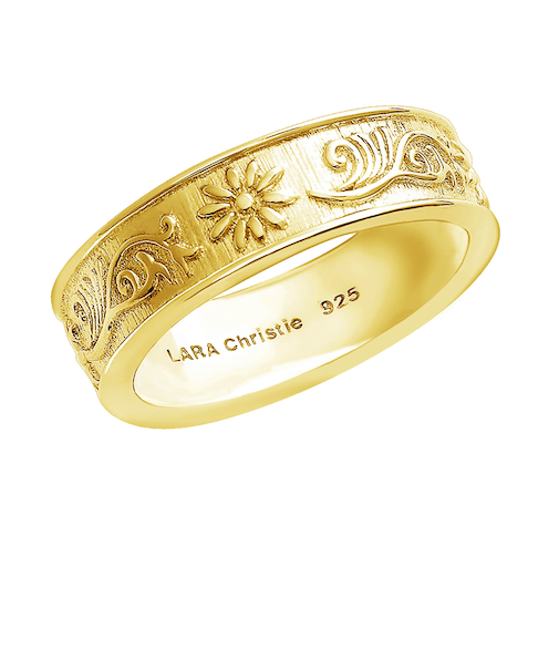 ピンキーリング レディース シルバー925 シルバー アンティーク風デザイン 幅広