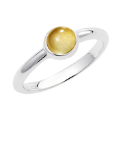 ピンキーリング レディース シルバー925 シルバー 天然石 カボション