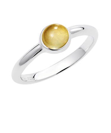 ピンキーリング レディース シルバー925 シルバー 天然石 カボション