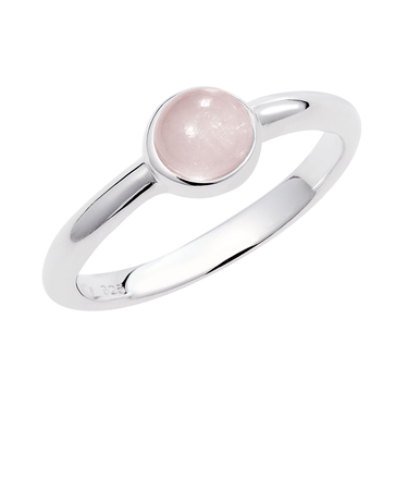 ピンキーリング レディース シルバー925 シルバー 天然石 カボション