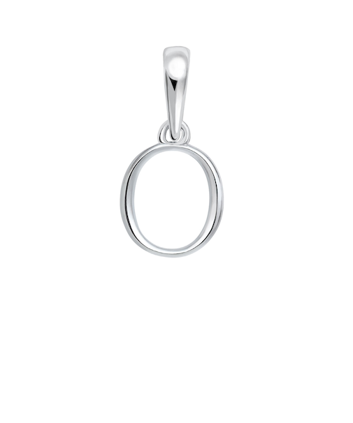 ネックレス ペンダントトップ プラチナ ナンバー チャーム お守りジュエリー 重ね付け 華奢 数字 0