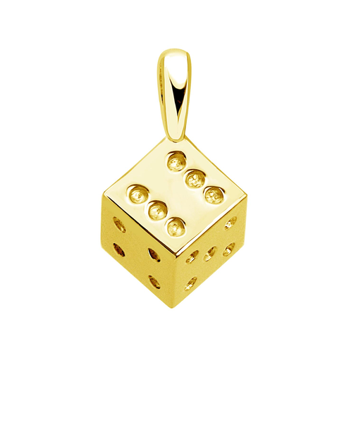 ペンダントトップ ダイス サイコロ レディース メンズ PT900 プラチナ K18 18金 ゴールドネックレス