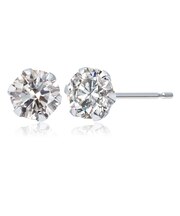 ダイヤモンド ピアス レディース 0.5ct