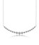 H&C ダイヤモンド スマイルライン ネックレス 1ct PT900 プラチナ/K18 ゴールド