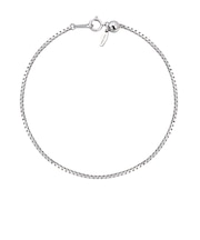 チェーン ブレスレット ベネチアン1.5φ 幅 約 1.4mm pt850/K18 プラチナ ゴールド スライドアジャスターチェーン 全長20cm