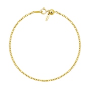 チェーン ブレスレット 丸小豆0.45φ 幅 約 1.5mm pt850/K18 プラチナ ゴールド スライドアジャスターチェーン 全長20cm