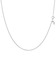 チェーン ネックレスチェーン 丸小豆0.45φ 幅 約 1.5mm pt850/K18 プラチナ ゴールド スライドアジャスターチェーン 長さ調整可能 全長50cm