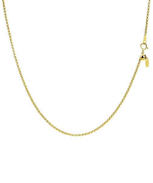 チェーン ネックレスチェーン ロールチェーン 幅 約 1.9mm pt850/K18 プラチナ ゴールド スライドアジャスターチェーン 長さ調整可能 全長50cm