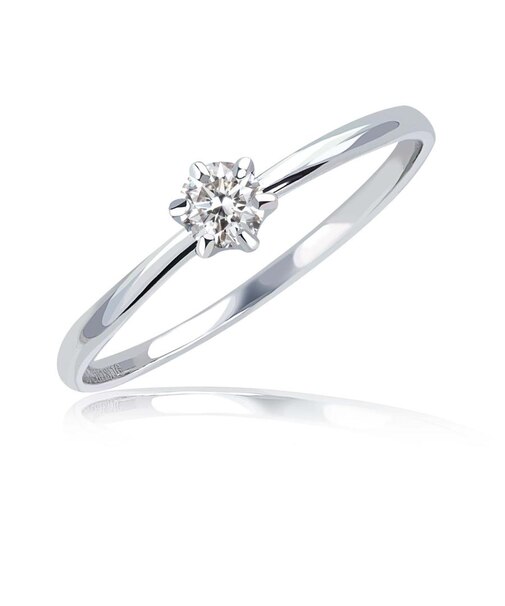 リング レディース 指輪 ダイヤモンド 0.1ct Dカラー VSクラス エクセレントカット GGS鑑定書 PT950 プラチナ