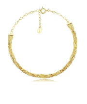 ブレスレット レディース ブリリアント ゴールド K18YG