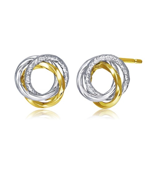 ピアス レディース パイプ スタッドピアス 地金 PT900 K18 18金 ゴールド