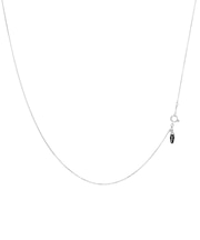 プラチナ チェーン ネックレス Pt850 アズキ 幅0.85mm 約1.7g 最長45cm 長さ調整可能