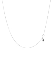 プラチナ チェーン ネックレス Pt850 アズキ 幅1.1mm 約2.69g 最長45cm 長さ調整可能