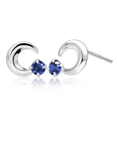 ピアス プティ レディース ムーン 選べる12誕生石 pt900 プラチナ