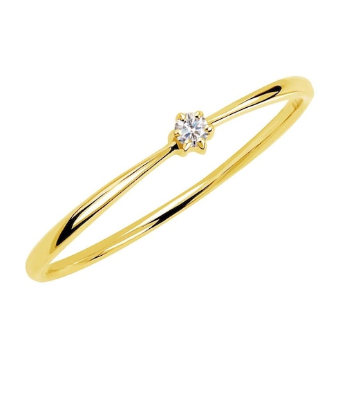 リング レディース 18金 プラチナ ダイヤモンド シンプル リング PT950 K18 ゴールド