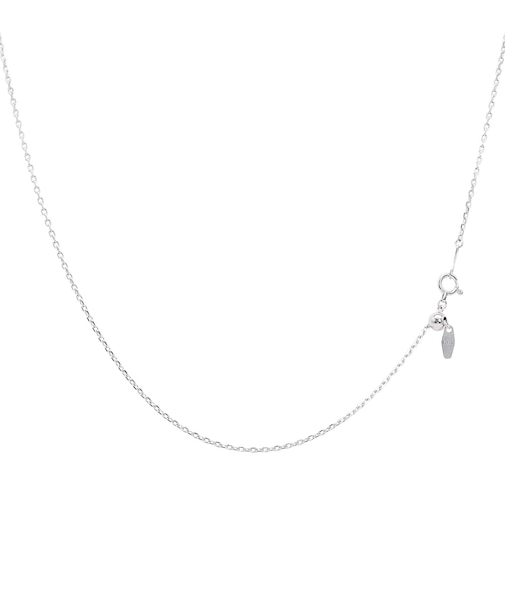 プラチナ チェーン ネックレス Pt850 アズキ 幅 1.35mm 約 3.8g 最長 45cm 長さ調整可能