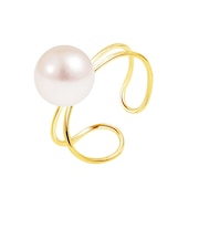 イヤーカフ レディース あこや真珠 パール 一粒 Pt900 プラチナ K18 18金 ゴールド