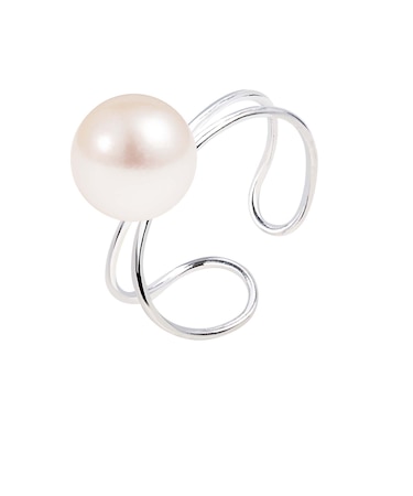 イヤーカフ レディース あこや真珠 パール 一粒 Pt900 プラチナ K18 18金 ゴールド