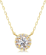 ネックレス ダイヤモンド PT950 プラチナ 18金 K18 ゴールド 誕生石