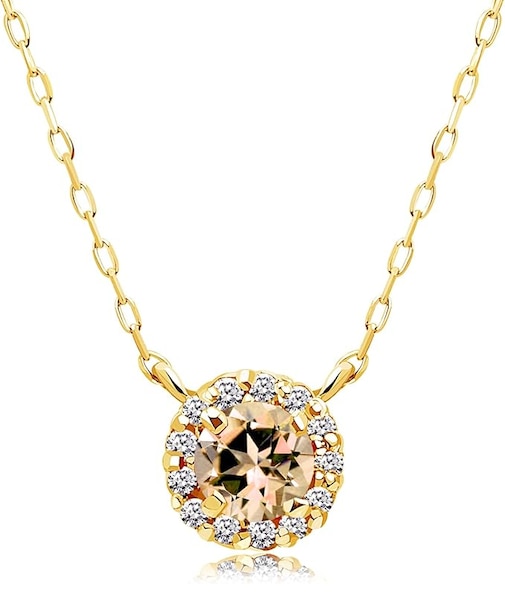 ネックレス ダイヤモンド PT950 プラチナ 18金 K18 ゴールド 誕生石