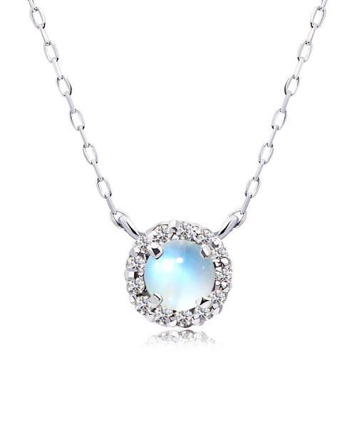 ネックレス ダイヤモンド PT950 プラチナ 18金 K18 ゴールド 誕生石