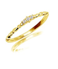 リング レディース 18金 プラチナ ダイヤモンド シンプル リング PT950 
