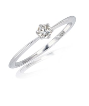 ダイヤモンド フォーエバー FOREVER リング 天然ダイヤモンド 0.1ct PT950 プラチナ 18金 K18 ゴールド