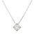 ネックレス ダイヤモンド 0.1ct PT900 プラチナ K18 ゴールド