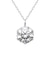 ネックレス ソリティア ダイヤモンド 0.5ct 1粒 pt900 プラチナ K18 18金 イエローゴールド