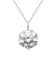 ネックレス ソリティア ダイヤモンド 0.5ct 1粒 pt900 プラチナ K18 18金 イエローゴールド