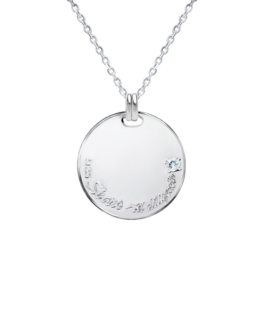 選べる誕生石12色 ネックレス メンズ 誕生石 ( 1・2・3・4・5・6・7・8・9・10・11・12月) 彼氏 誕生日プレゼント 男性 シルバー