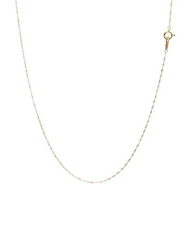 アズキチェーン スクリューチェーン K18 イエローゴールド ピンクゴールド ホワイトゴールド