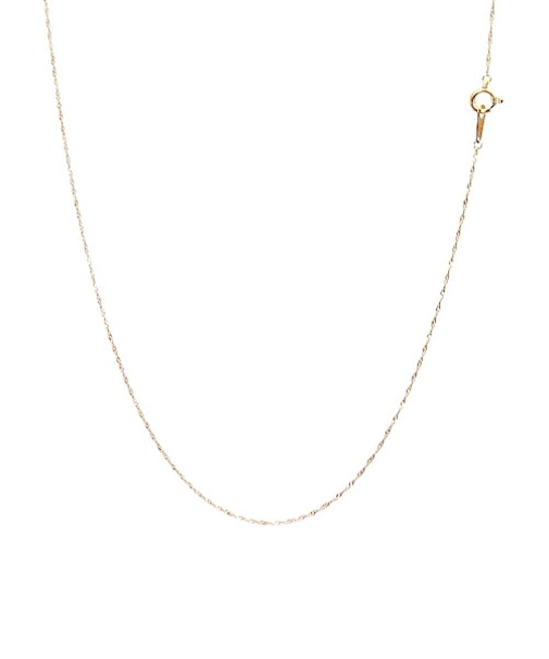 アズキチェーン スクリューチェーン K18 イエローゴールド ピンクゴールド ホワイトゴールド