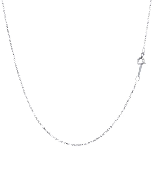 アズキチェーン 細目 シルバー925 ネックレス チェーン 線径0.25mm 幅1.2mm 60cm