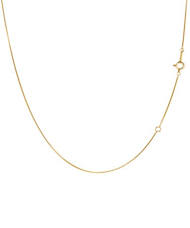 ネックレス チェーン 10金 K10 ゴールド ベネチアン 40cm