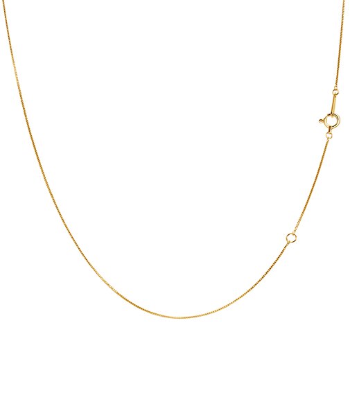 ネックレス チェーン 10金 K10 ゴールド ベネチアン 40cm