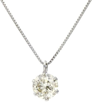 ネックレス ダイヤモンド 0.5ct以上 PT999 純プラチナ