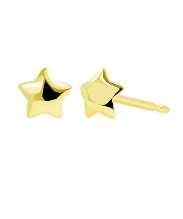 ピアス レディース K10 スタッドピアス 星 スター 10金 ゴールド