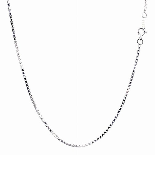 シルバー925 SILVER 925 ベネチアンチェーン 幅 1.4mm 長さ 45cm