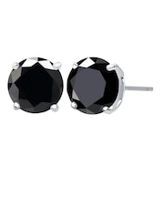 ピアス メンズ レディース キュービックジルコニア 8mm シルバー925 シルバーピアス
