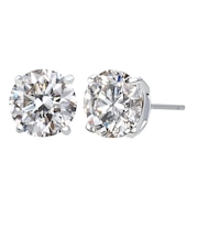 ピアス メンズ レディース キュービックジルコニア 8mm シルバー925 シルバーピアス
