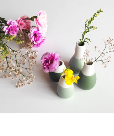 Mini paste vases Set4 GR