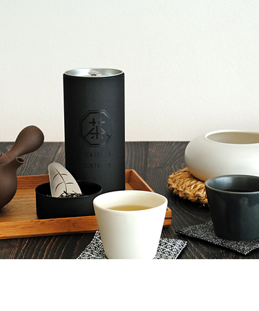 ﾛｸｻﾝ 茶筒 BK