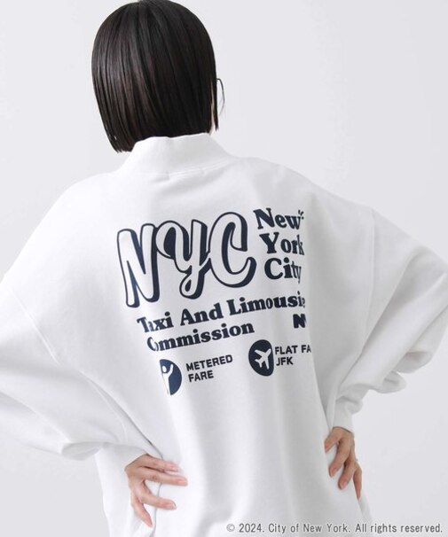 １＿ＮＹＣハーフジップＷＨＴ